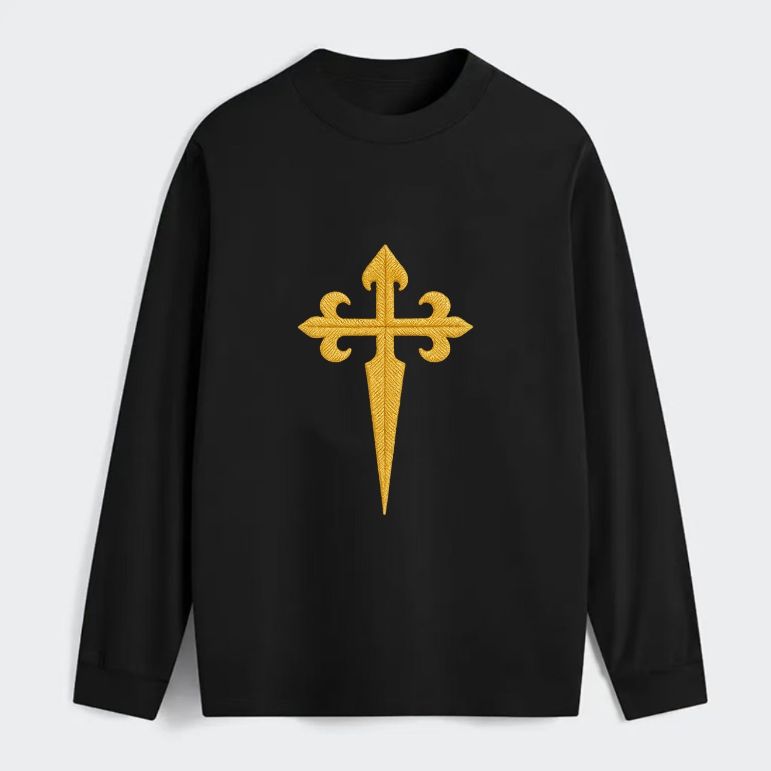 Order Of Santiago Cross - Classic Long Sleeve Shirt - Black