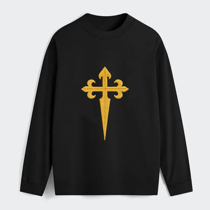 Order Of Santiago Cross - Classic Long Sleeve Shirt - Black