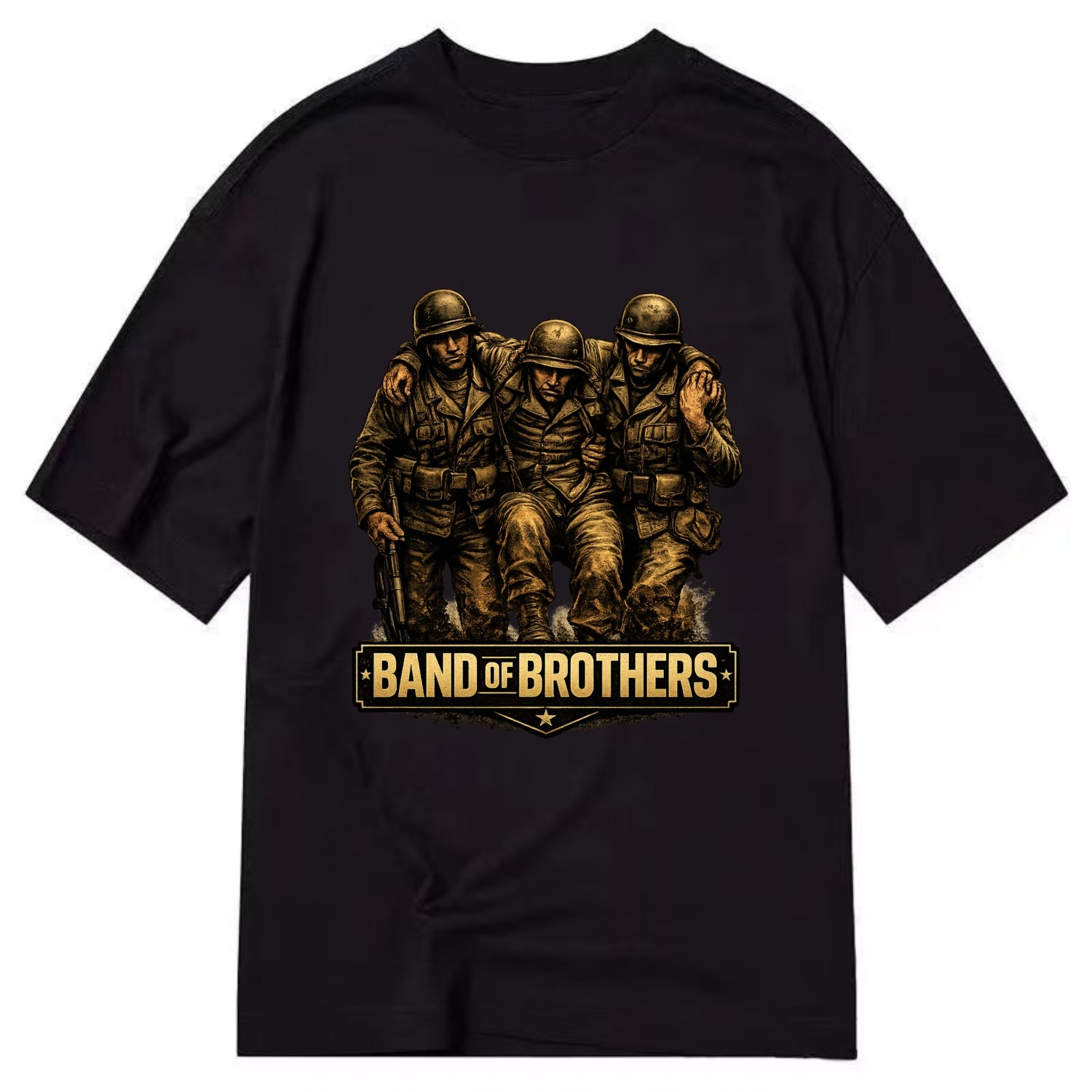 Band Of Brothers - Classic T-shirt - Black
