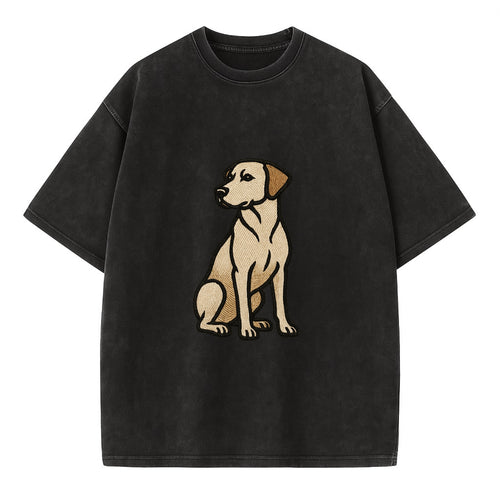 Rhodesian Ridgeback - Red wheaten sittin Vintage T-shirt
