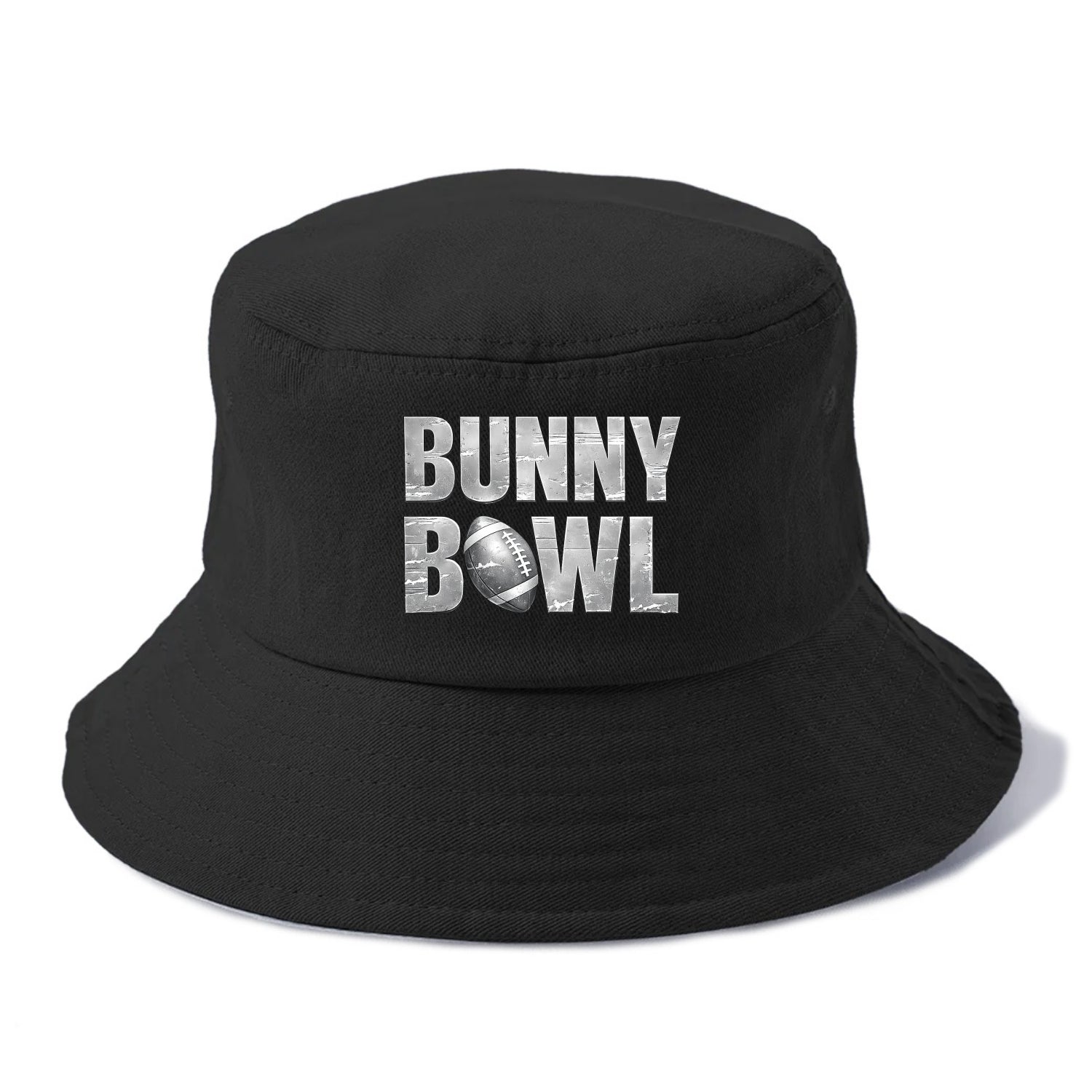 Bunny Bowl - Bucket Hat - Black