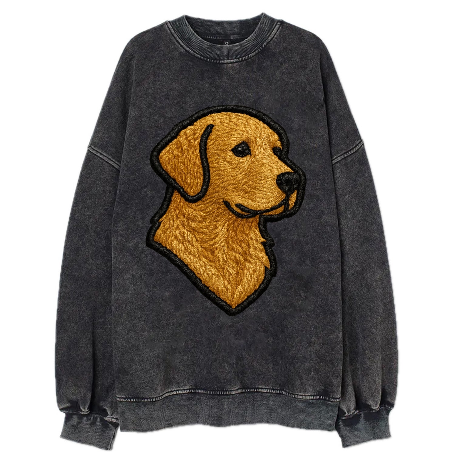 Chesapeake Bay Retriever - Modern retrie - Vintage Sweatshirt - Black