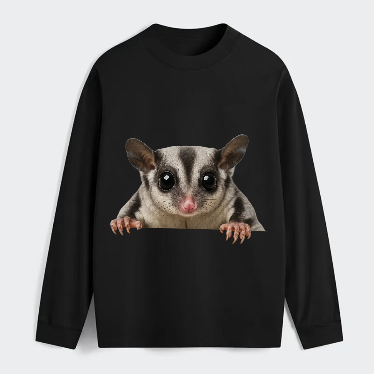 Sugar Glider  - Classic Long Sleeve Shirt - Black