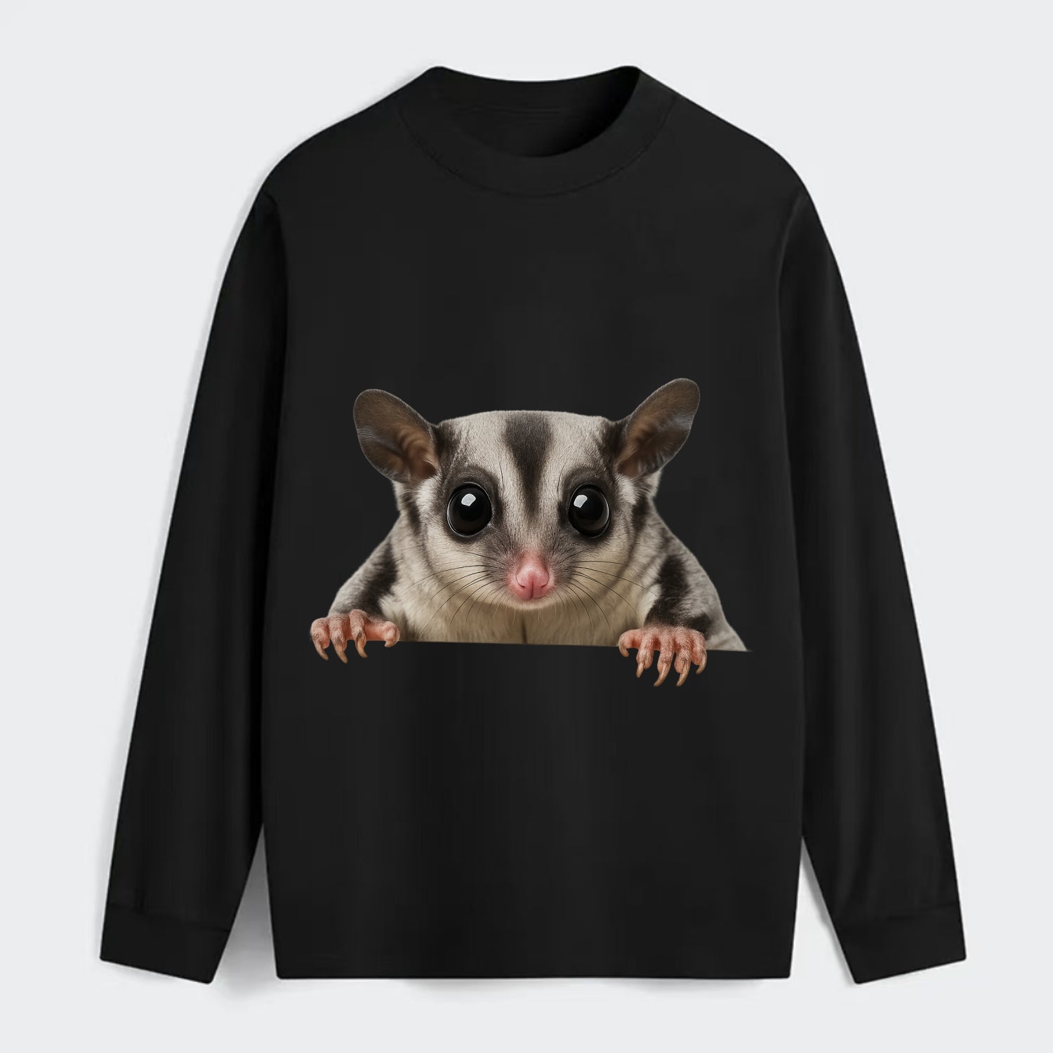 Sugar Glider  - Classic Long Sleeve Shirt - Black