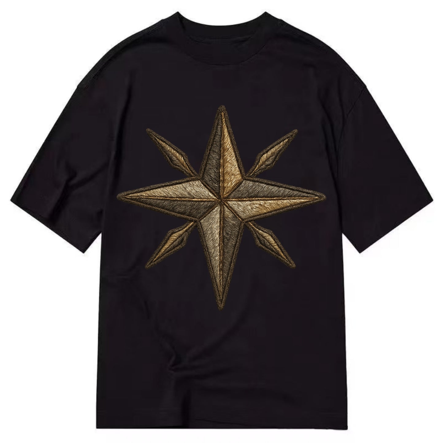 Nautical Star  - Classic T-shirt - Black