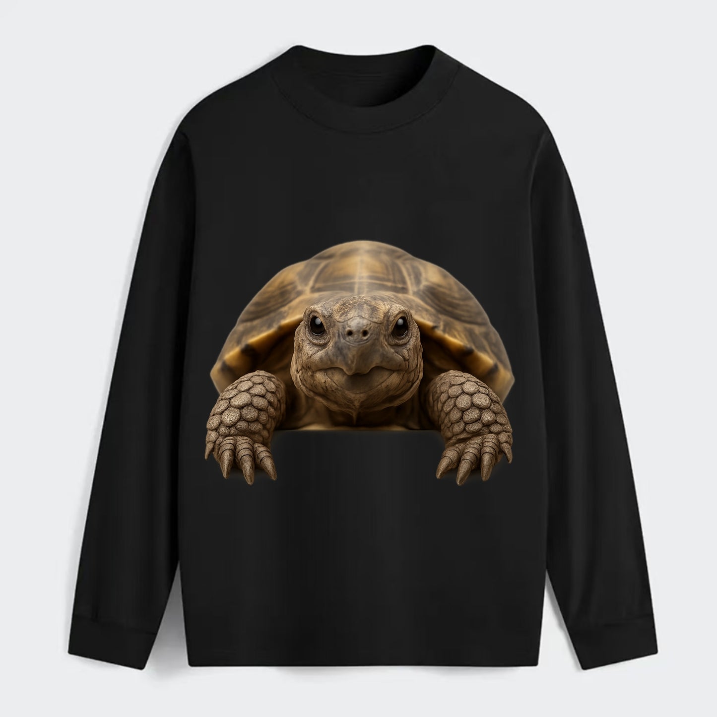 Tortoise  - Classic Long Sleeve Shirt - Black