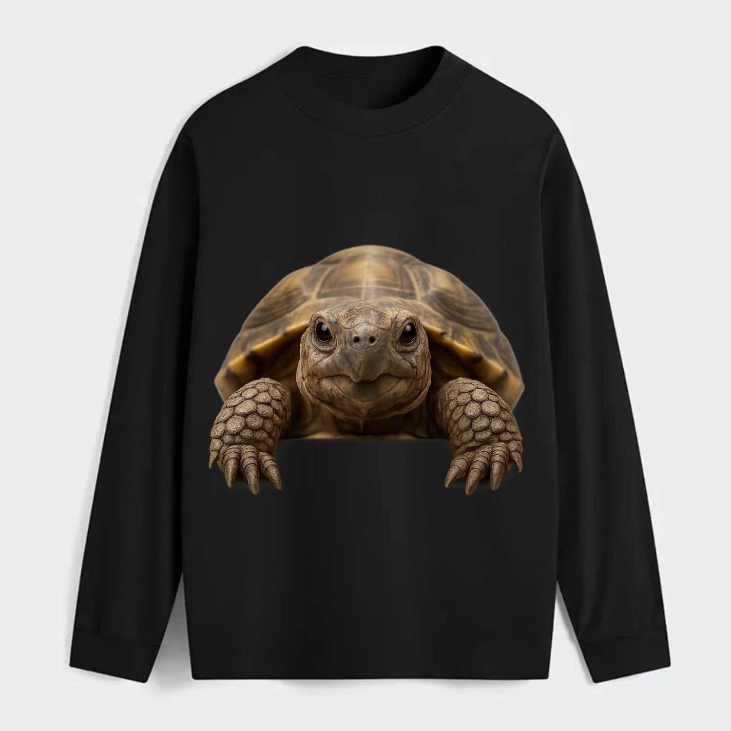 Tortoise  - Classic Long Sleeve Shirt - Black