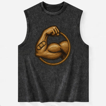 Sore Today Strong Tomorrow  - Vintage Washed Tank - Black