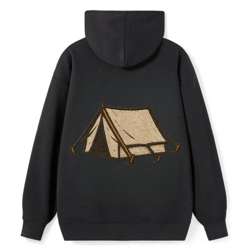 Camping Tent  - Classic Pullover Hoodie