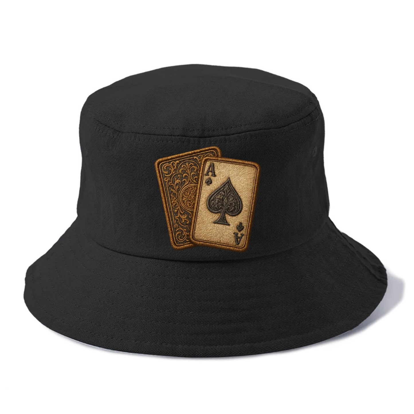 Playing Cards  - Bucket Hat - Black