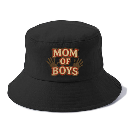 Mom Of Boys  - Bucket Hat - Black