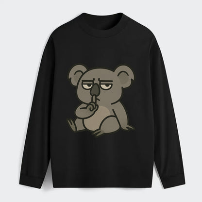 The Koala Judging - Classic Long Sleeve Shirt - Black