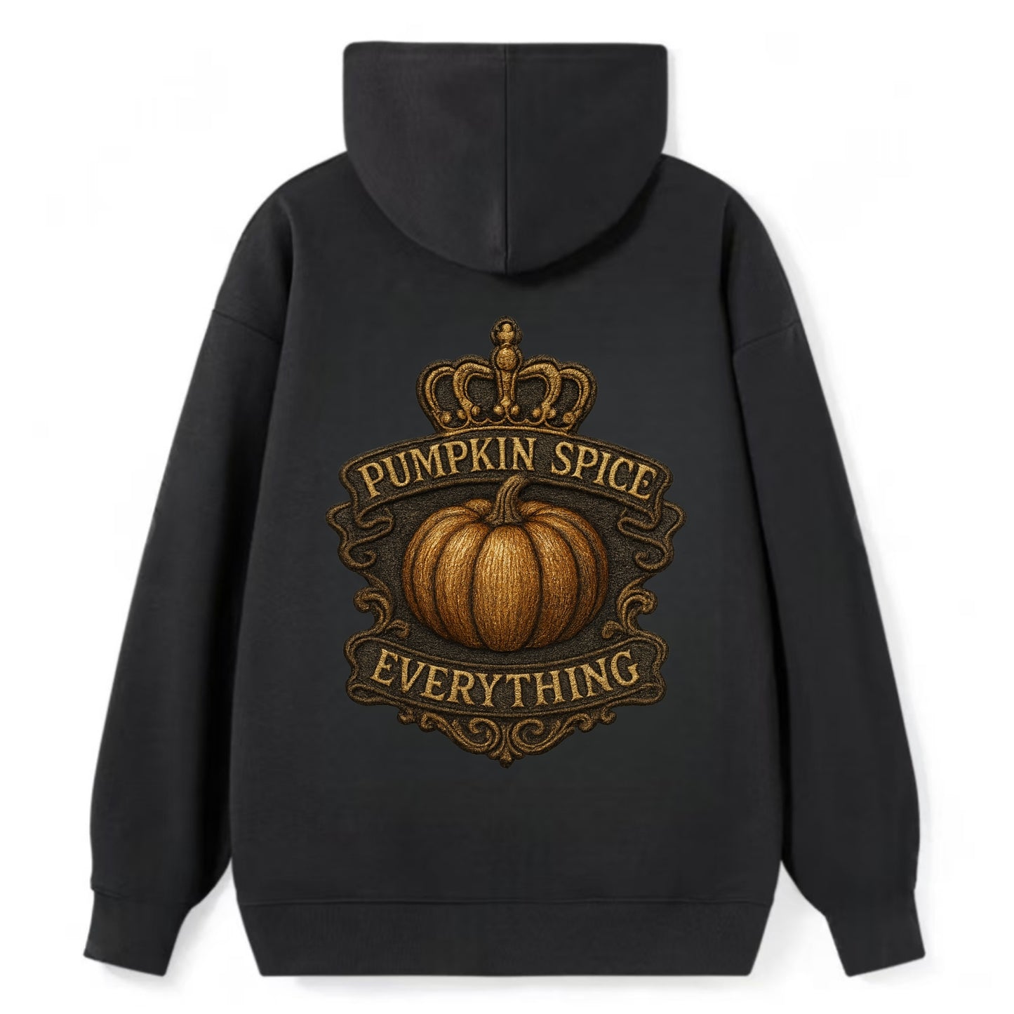 Pumpkin Spice Everything  - Classic Pullover Hoodie - Black