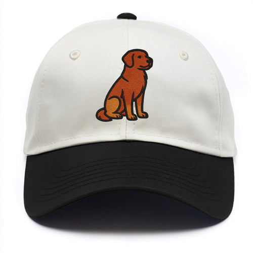 Nova Scotia Duck Tolling Retriever - Red embroidered pose - Two Tone Cap