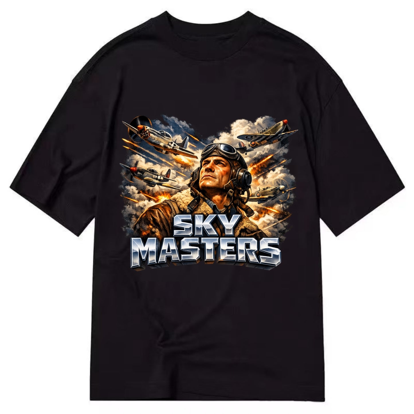 Sky Masters - Classic T-shirt - Black