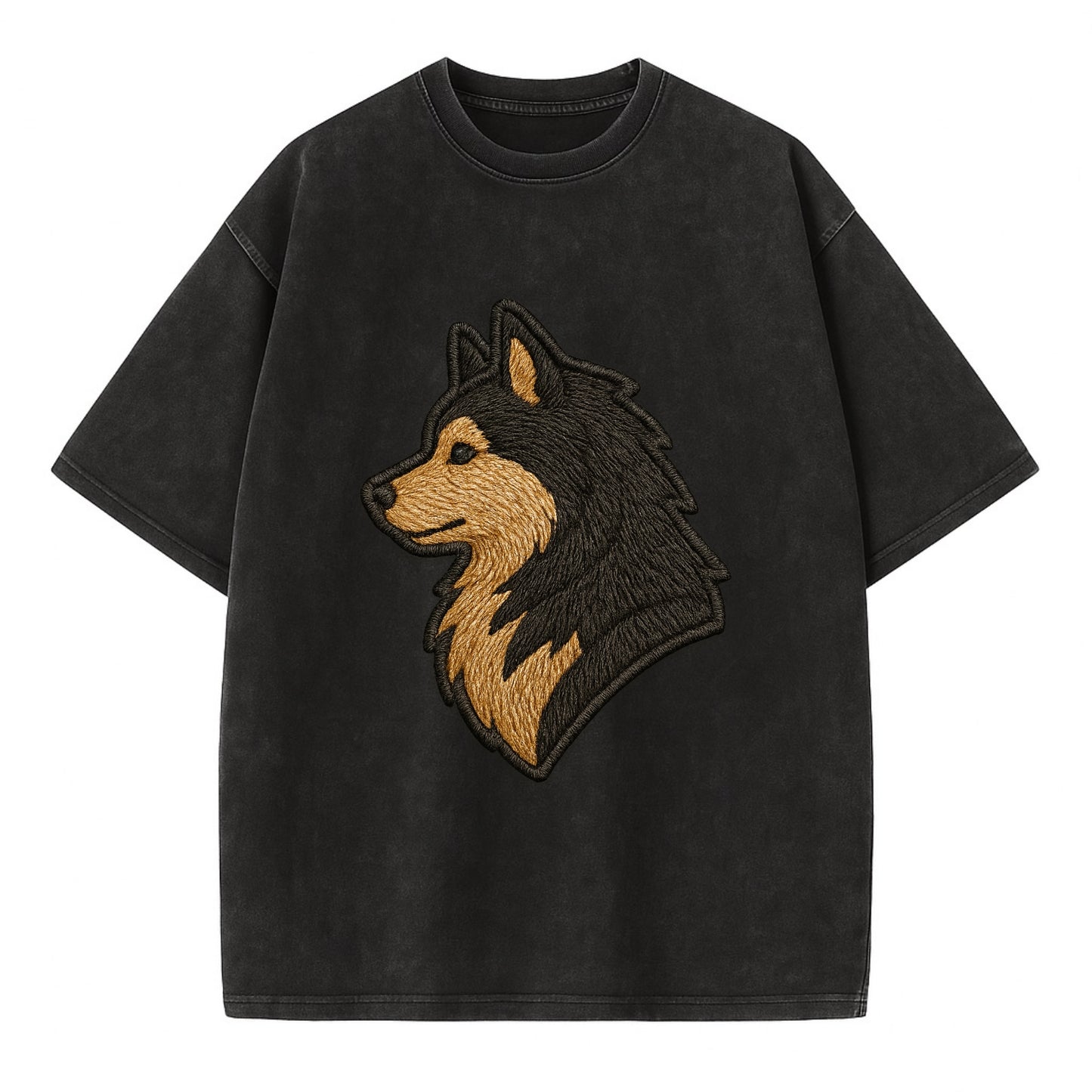 Finnish Lapphund - Modern Arctic breed l - Vintage T-shirt - Black