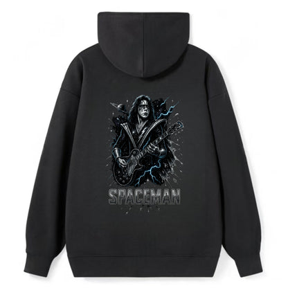 Silver Splash - Classic Pullover Hoodie - Black