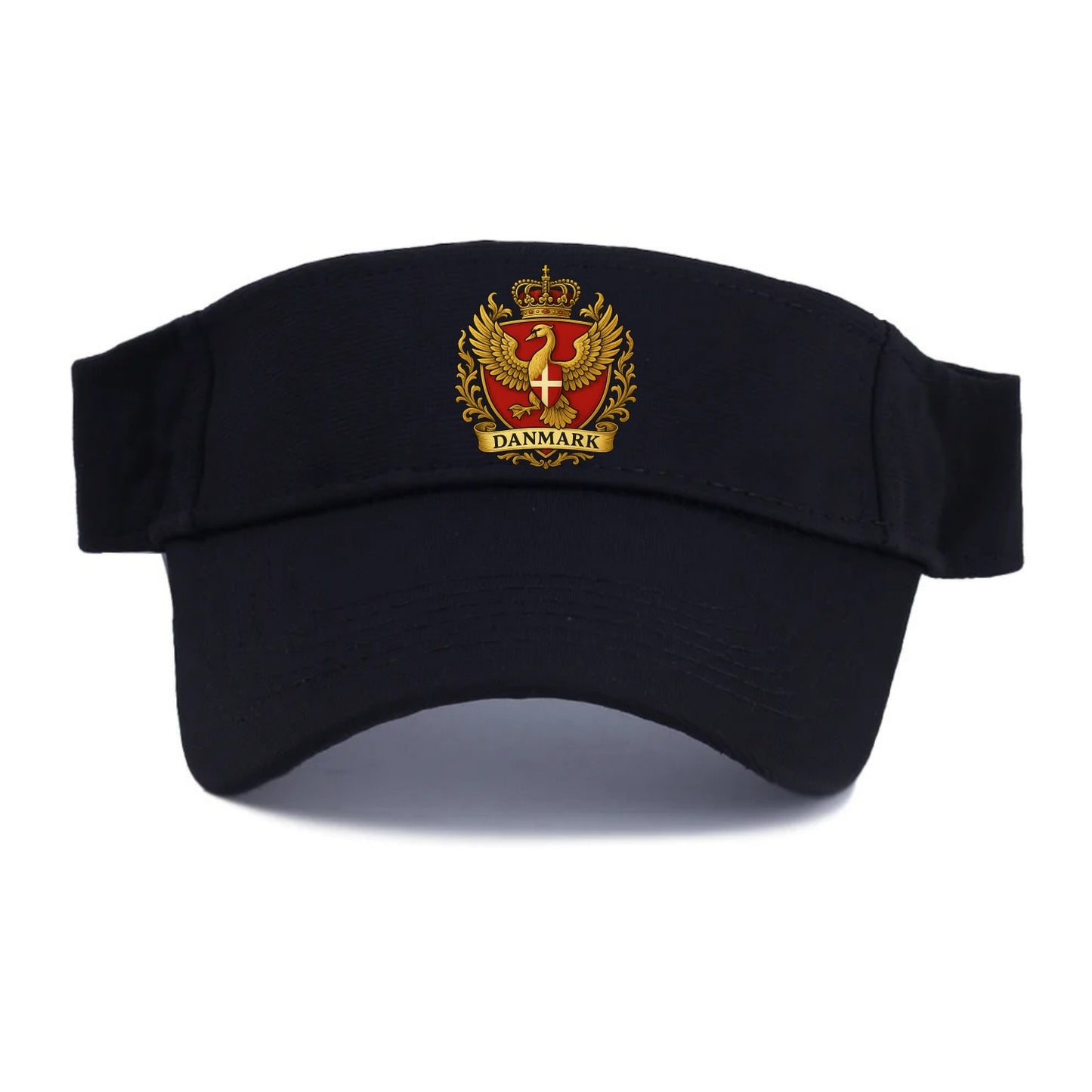 Denmark Heritage Badge  - Visor - Black