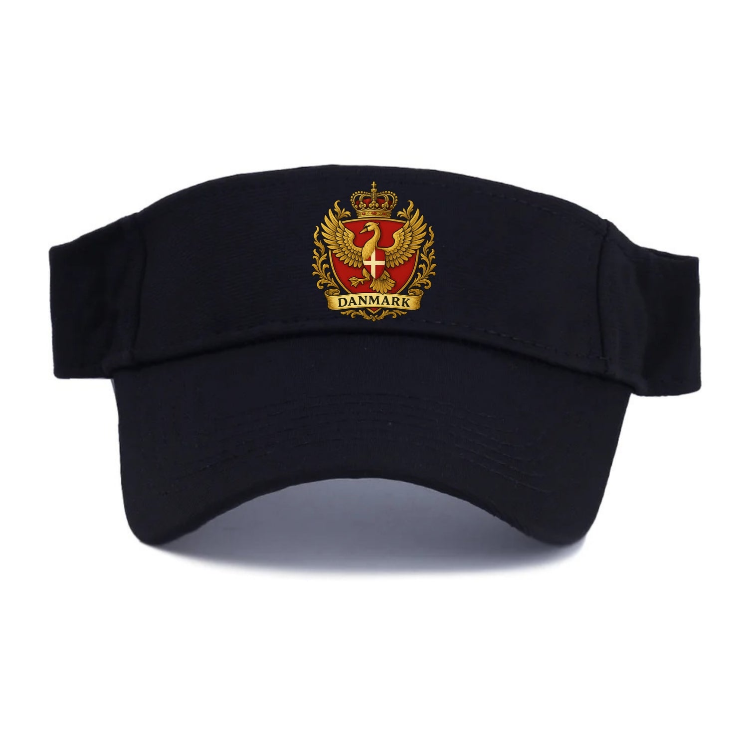 Denmark Heritage Badge  - Visor - Black