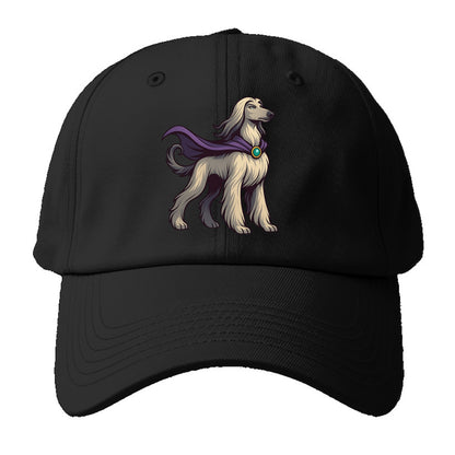 Afghan Hound Mystic Hero  - Baseball Cap - Black