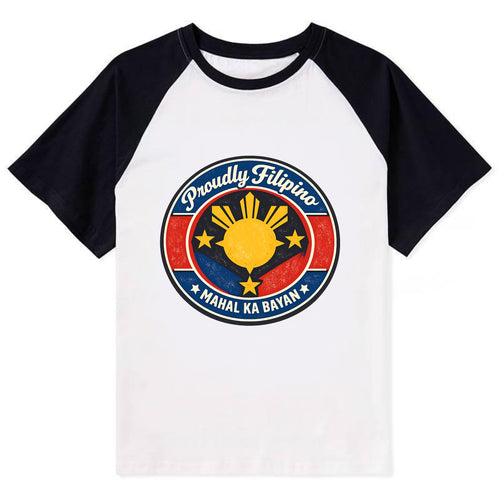Radiant Philippine Heritage - Contrast Raglan T-shirt