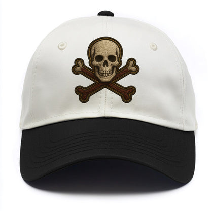 Jolly Roger  - Two Tone Cap - Black