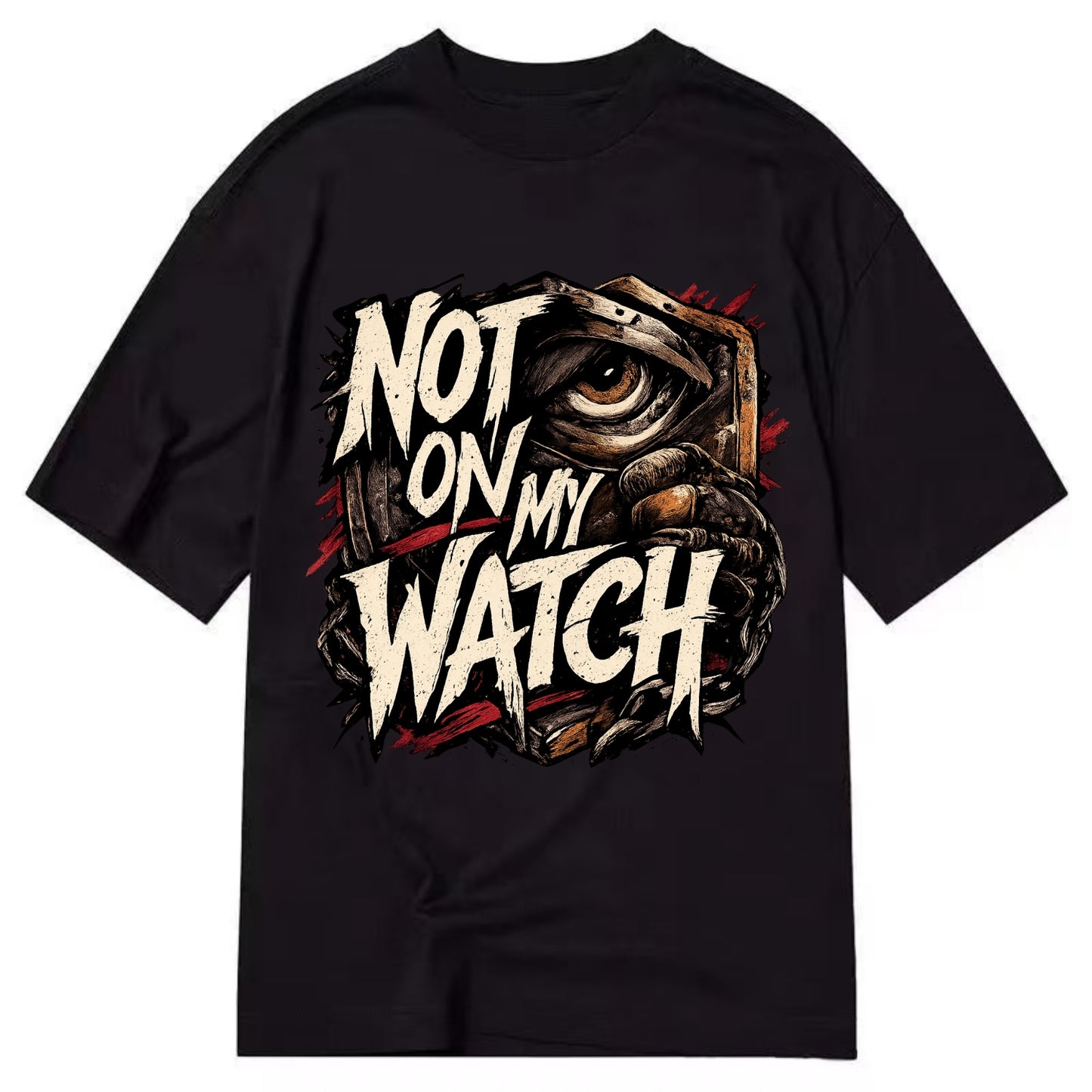 Not On My Watch - Classic T-shirt - Black
