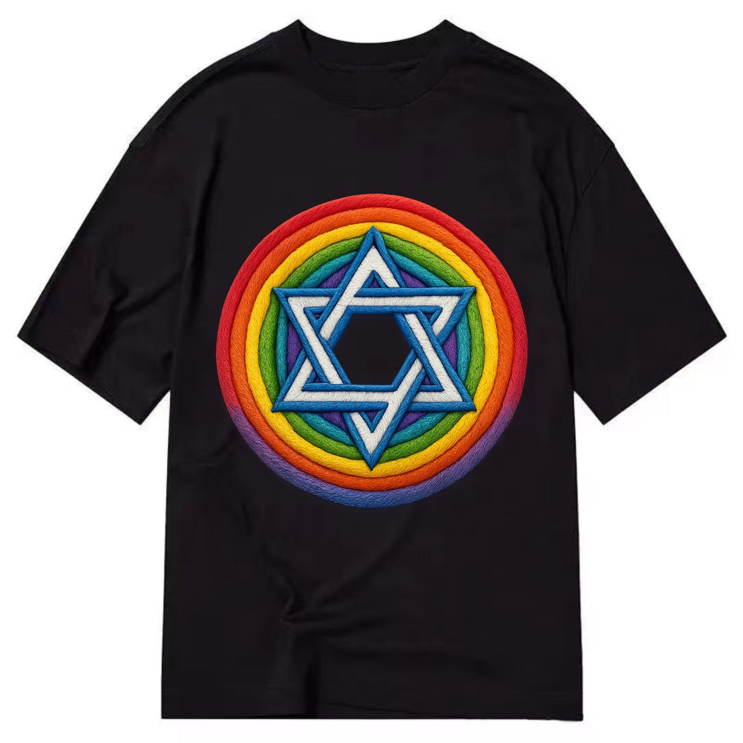 Star of David  - Classic T-shirt - Black
