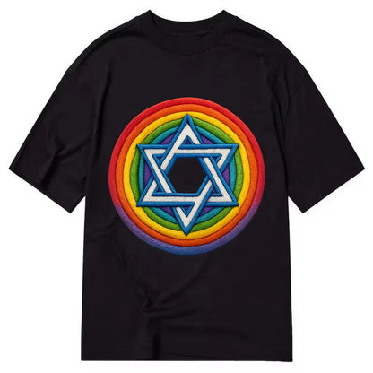 Star of David  - Classic T-shirt - Black