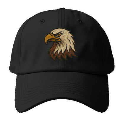 American Eagle Head  - Baseball Cap - Black