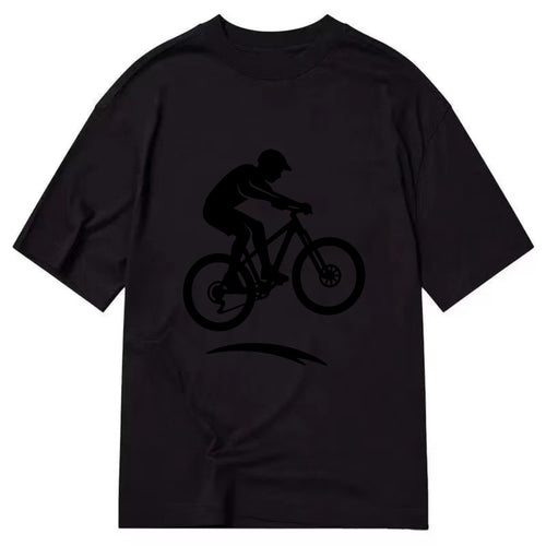 Mountain biker catching air - Classic T-shirt