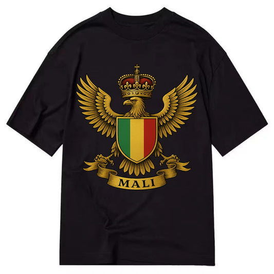 Mali Royal Logo  - Classic T-shirt - Black
