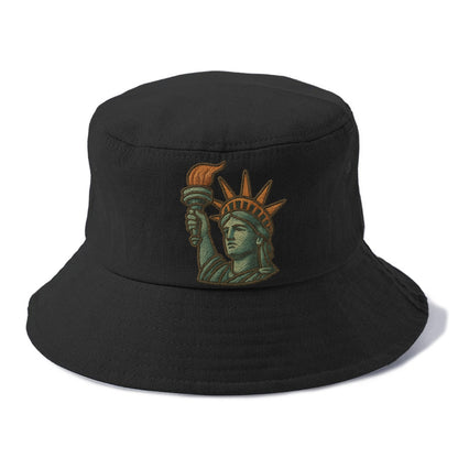 Statue of Liberty  - Bucket Hat - Black