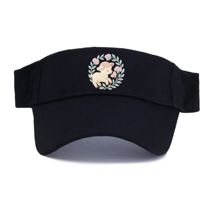 Lamb Sweet Peas  - Visor - Black