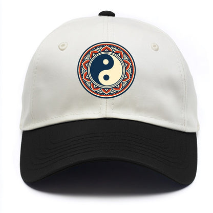 Harmony of Balance - Two Tone Cap - Black