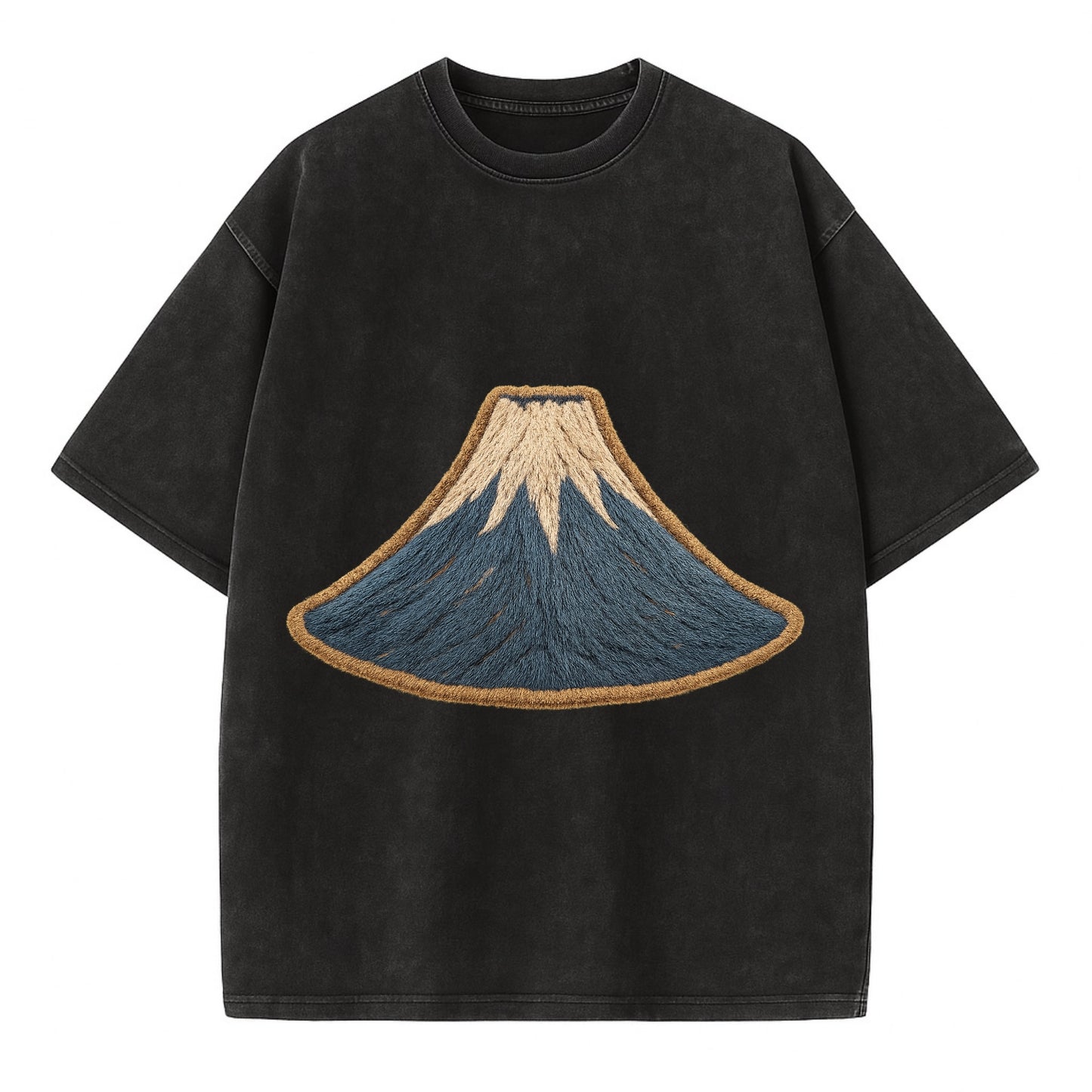 Sacred Mountain  - Vintage T-shirt - Black
