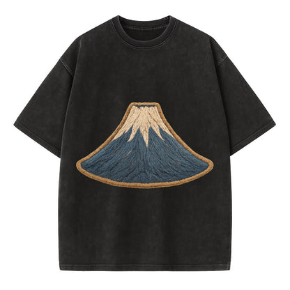 Sacred Mountain  - Vintage T-shirt - Black