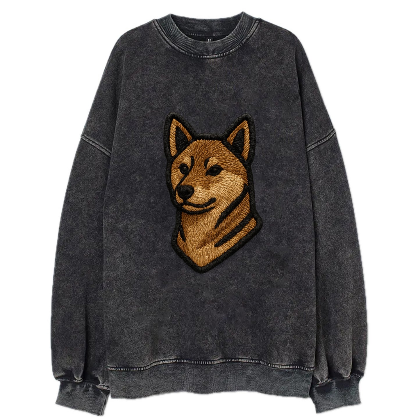 Shikoku - Trendy Japanese hunter design - Vintage Sweatshirt - Black