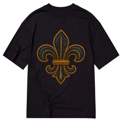 Fleur de Lis  - Classic T-shirt - Black