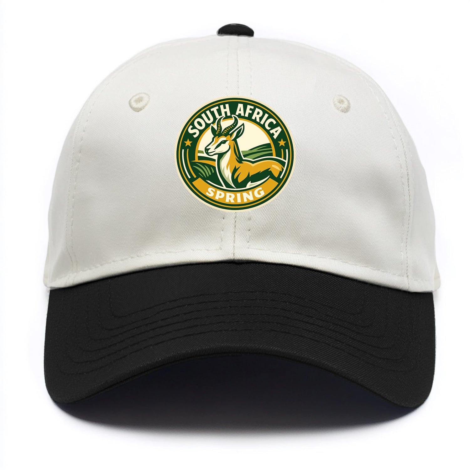 Vibrant Spring Awakening Emblem - Two Tone Cap - Black