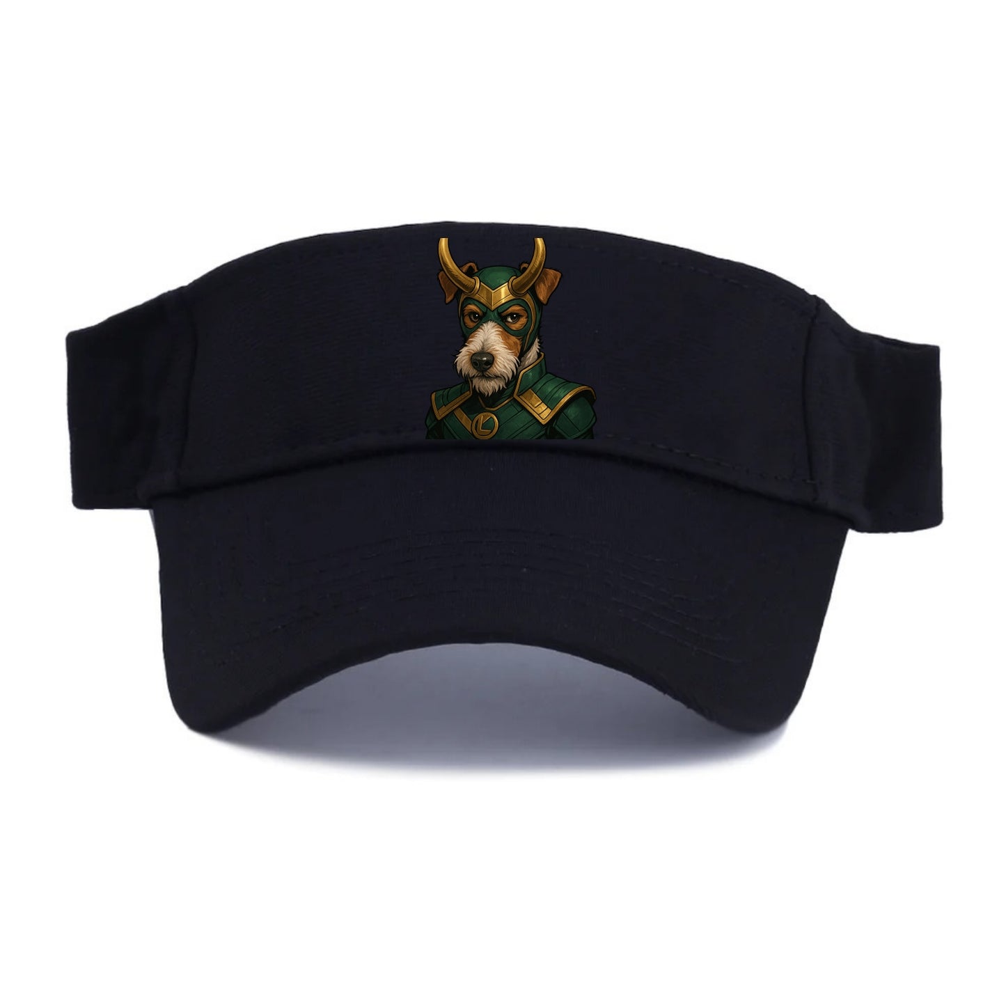 Fox Terrier Loki  - Visor - Black
