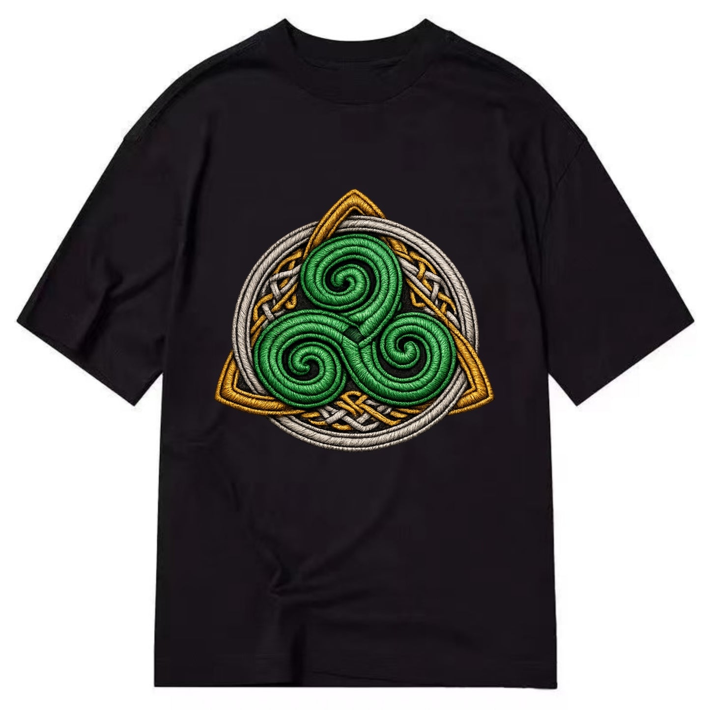 Spiral Knot Triskele - Classic T-shirt - Black