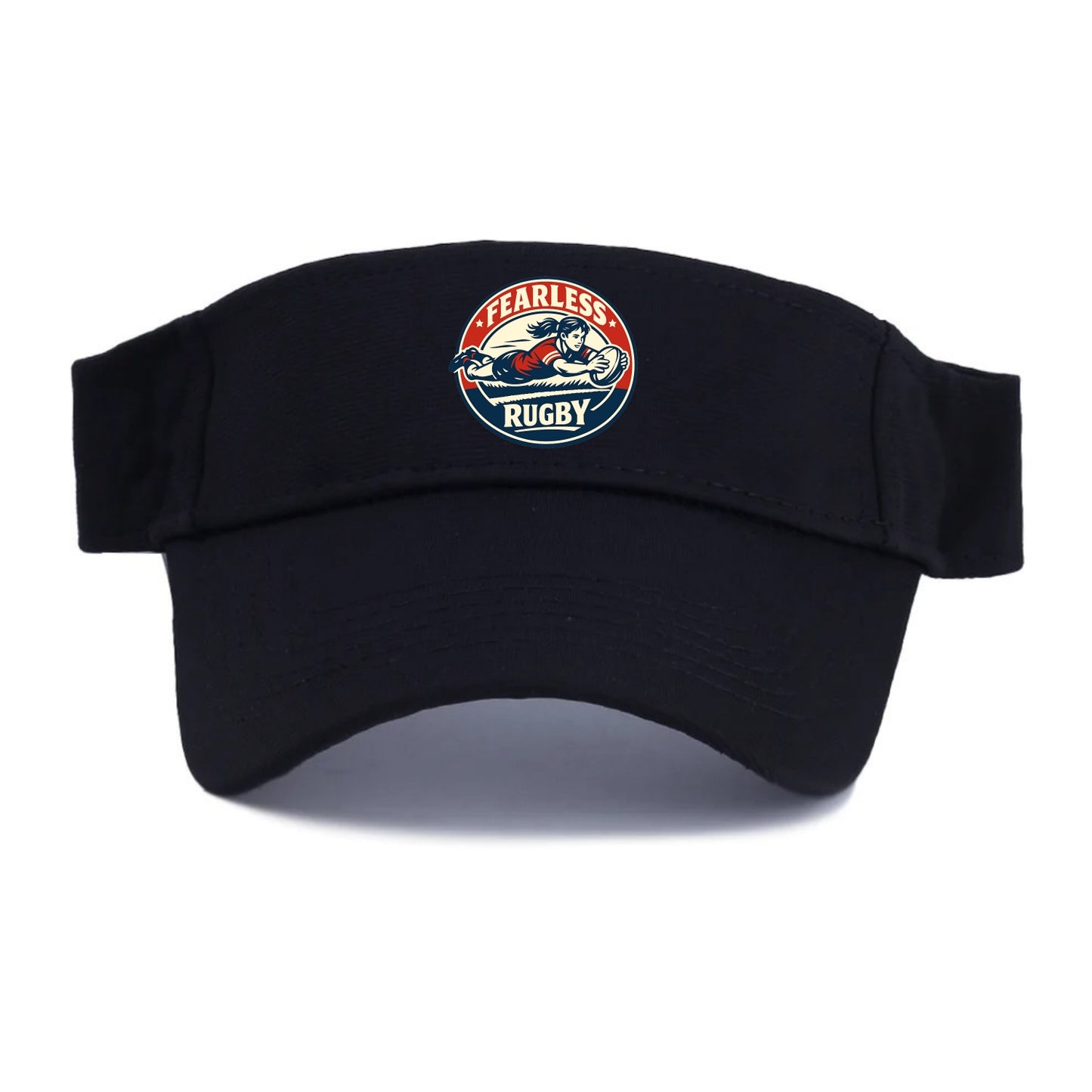 Fearless Try Scorer Emblem - Visor - Black