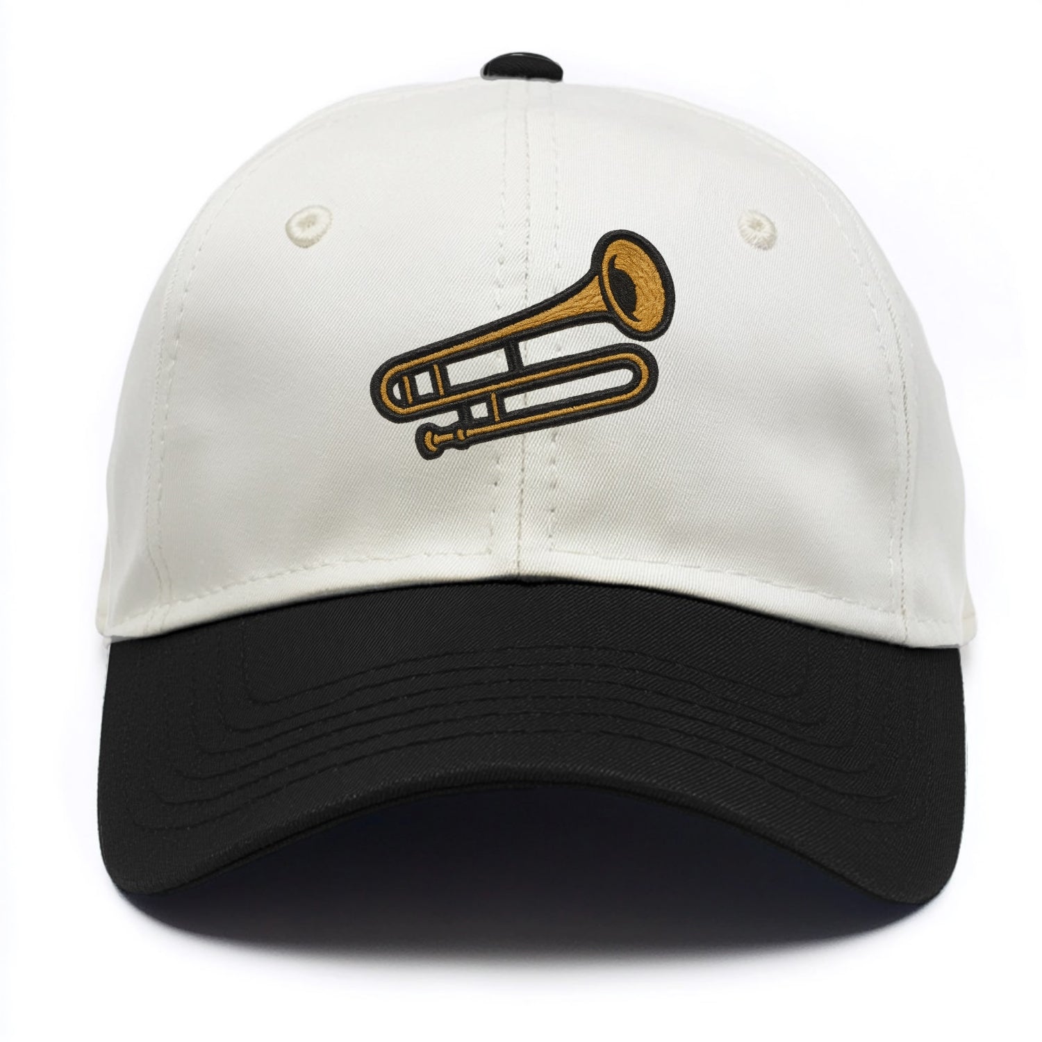 Trombone  - Two Tone Cap - Black