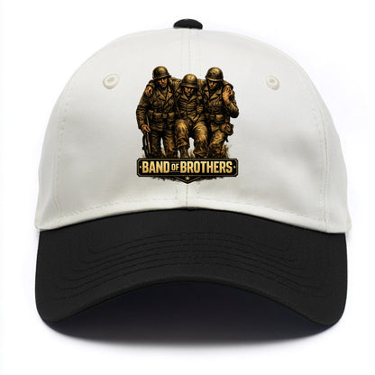 Band Of Brothers - Two Tone Cap - Black
