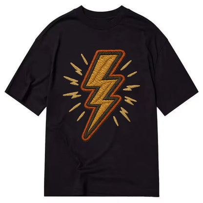 Lightning Bolt  - Classic T-shirt - Black