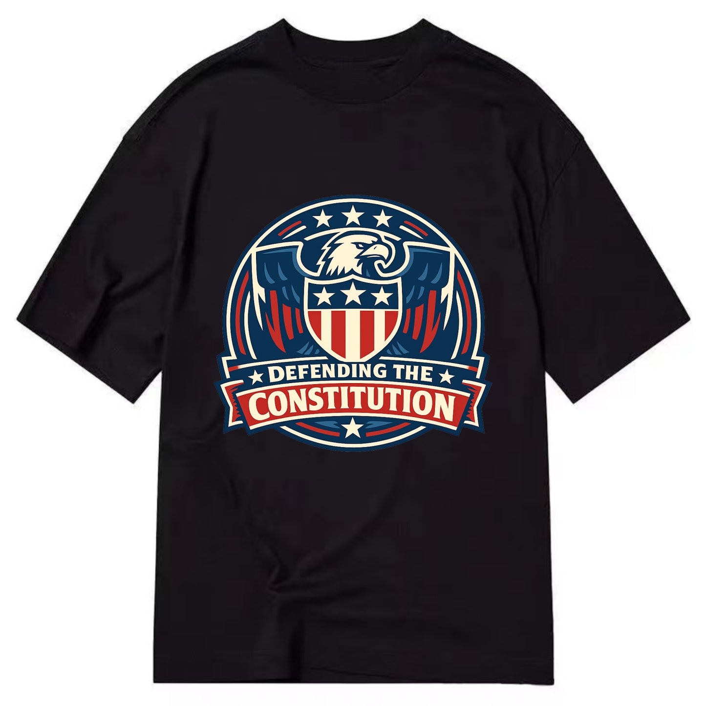 Defend Constitution - Classic T-shirt - Black