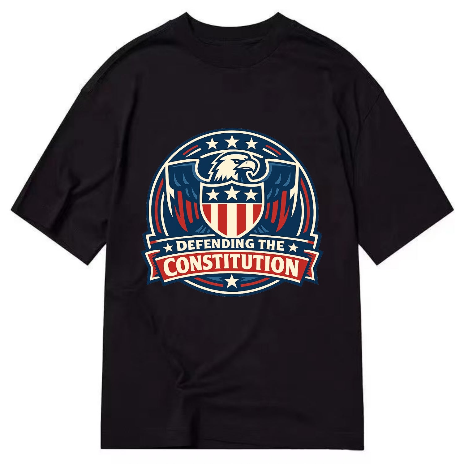 Defend Constitution - Classic T-shirt - Black
