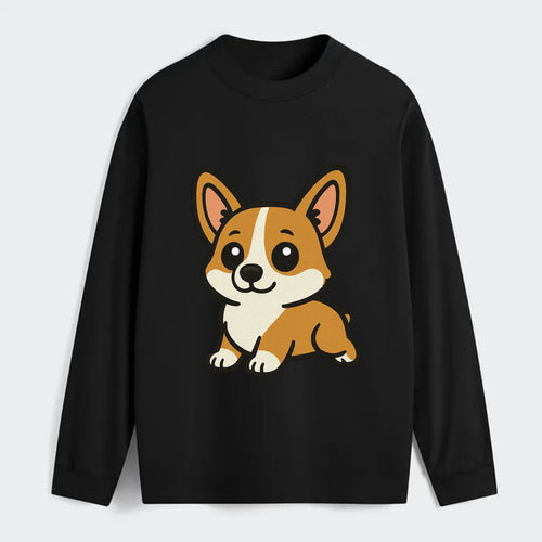 Corgi - Sploot lying position - Classic Long Sleeve Shirt