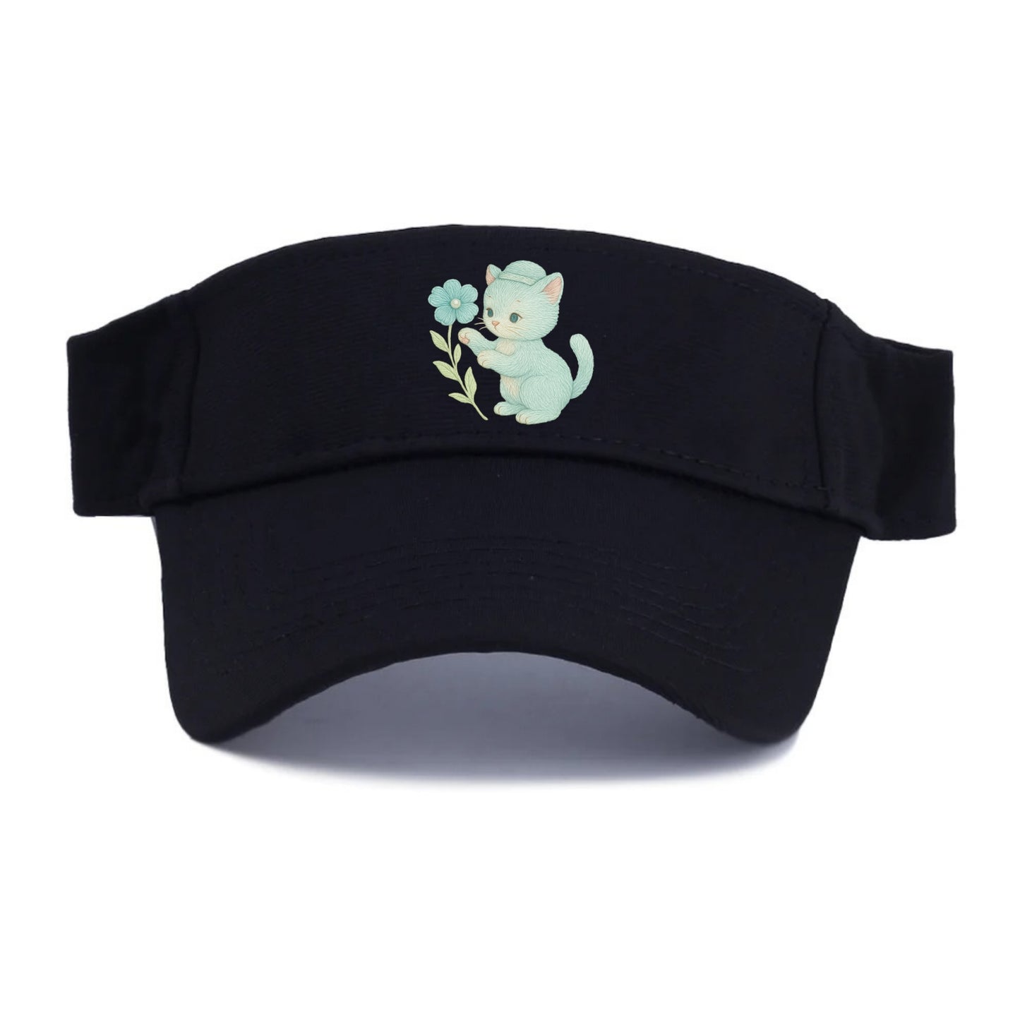 Aqua Kitten - Visor - Black